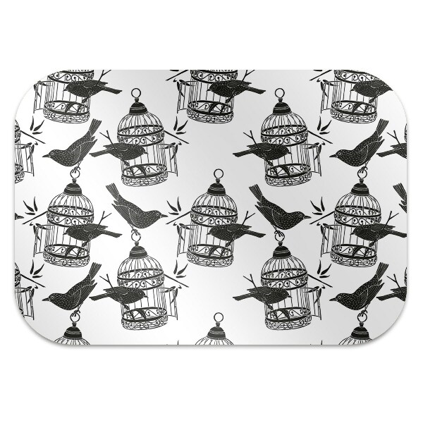 Desk chair mat bird cage