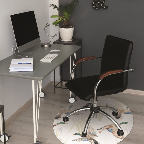 Office chair mat ducks