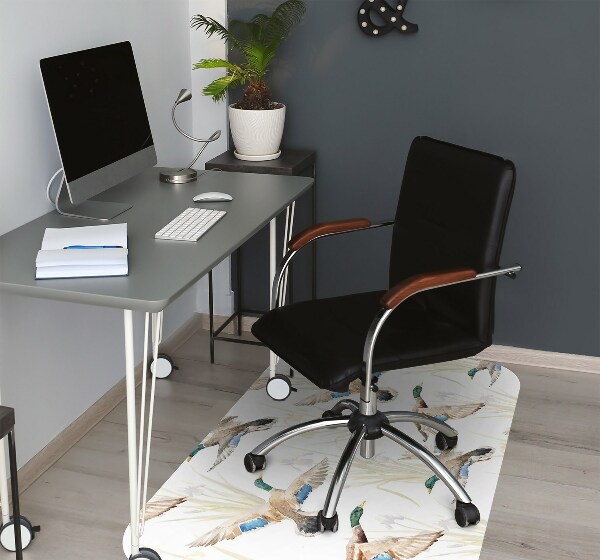Office chair mat ducks