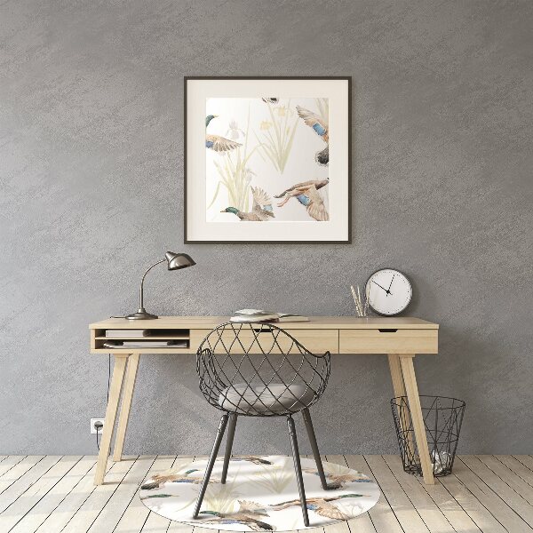 Office chair mat ducks