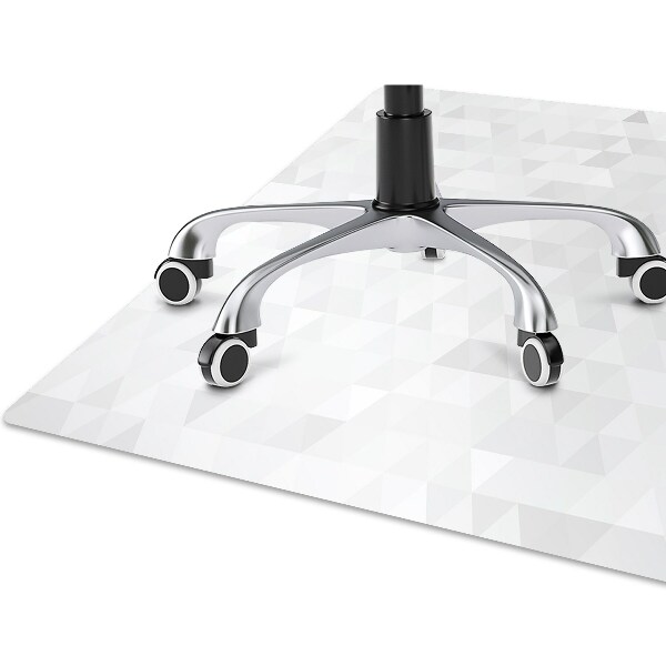 Office chair mat light Threesome