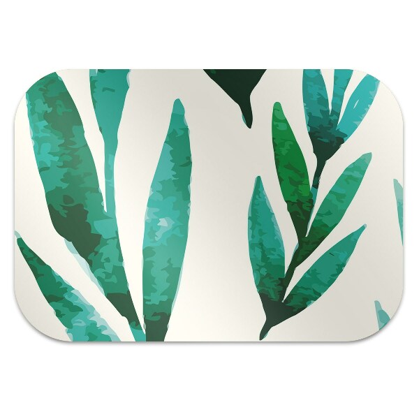Office chair mat Leaf