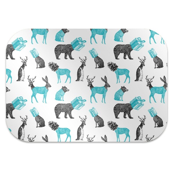 Office chair floor protector Animals