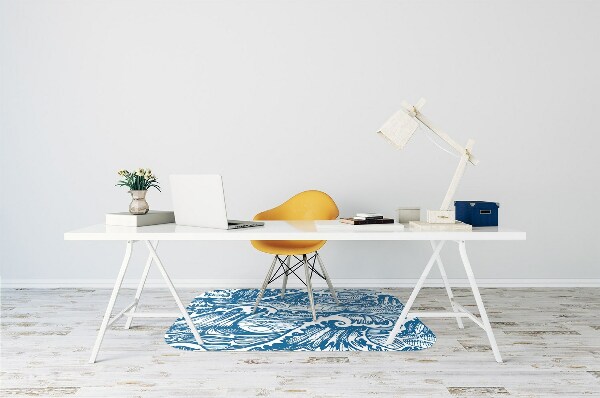 Office chair mat Storm
