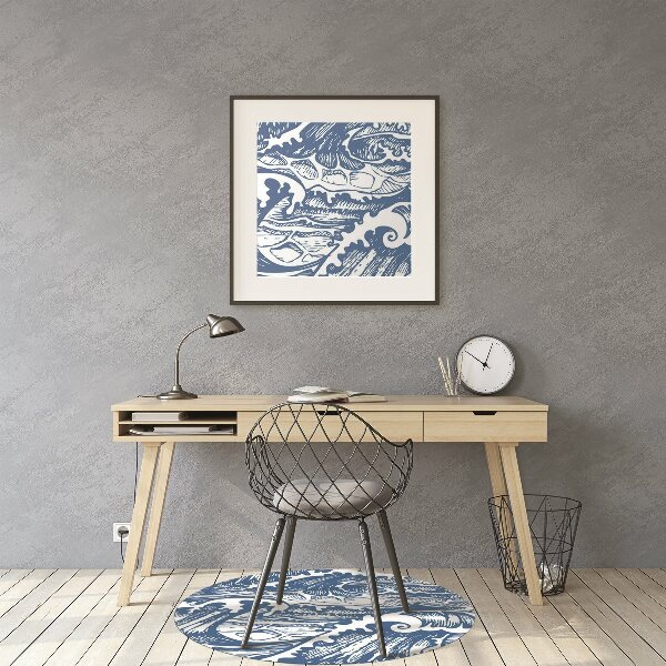 Office chair mat Storm