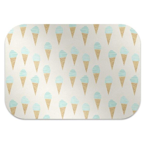 Office chair mat Ice cream