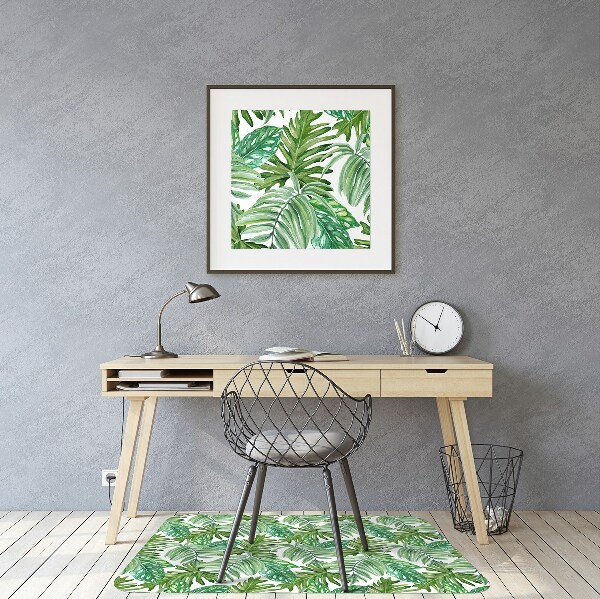 Office chair mat Jungle