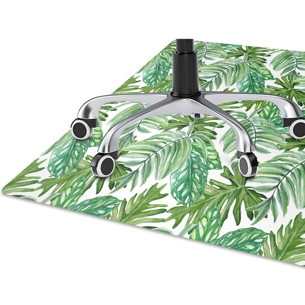 Office chair mat Jungle