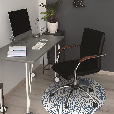 Office chair mat Abstraction Boho