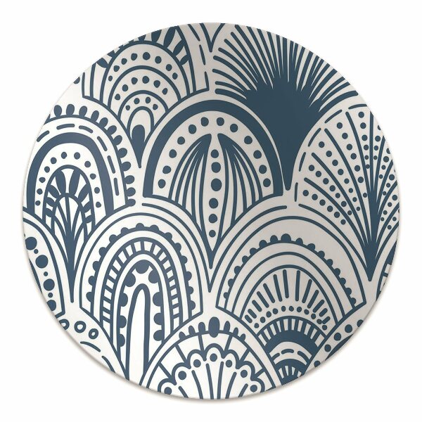 Office chair mat Abstraction Boho