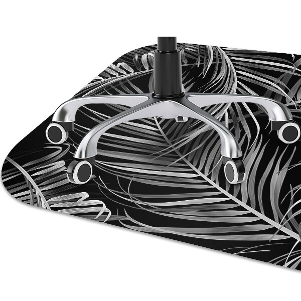 Office chair floor protector dark Jungle