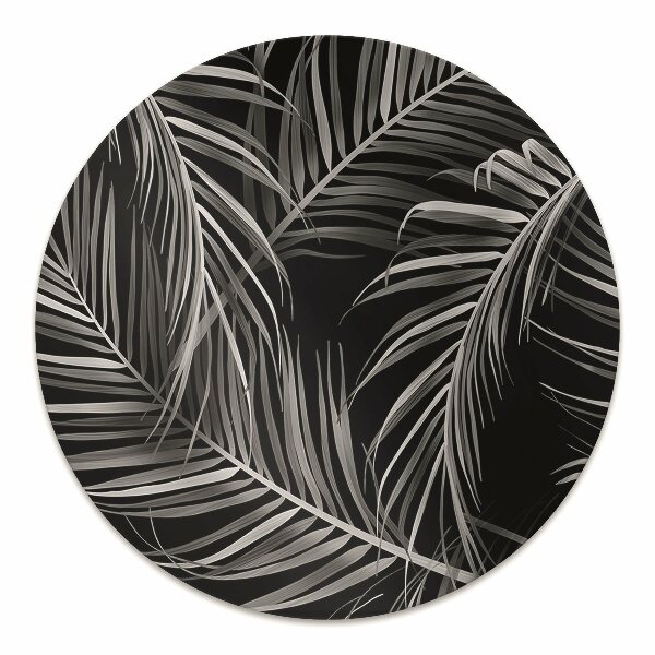 Office chair floor protector dark Jungle