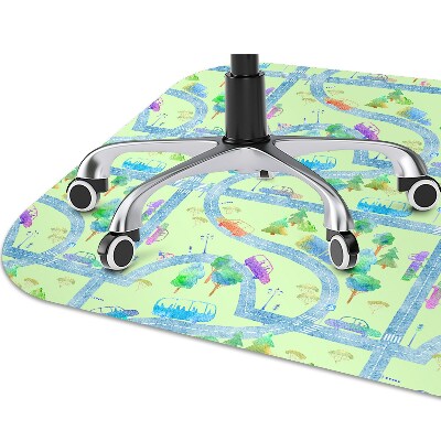 Office chair mat Cars for children