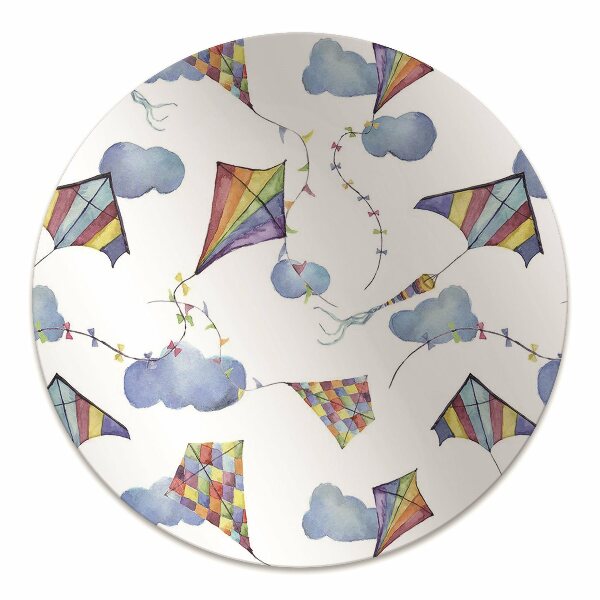 Office chair floor protector kites Clouds