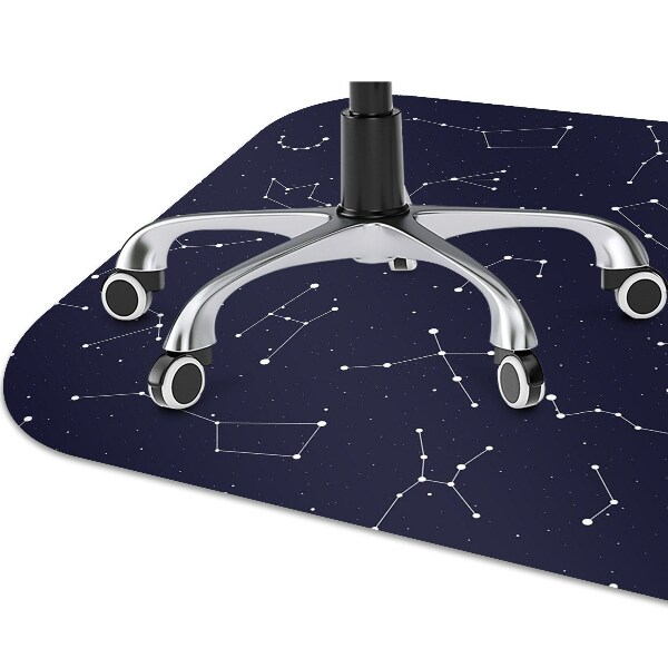 Computer chair mat Constellation