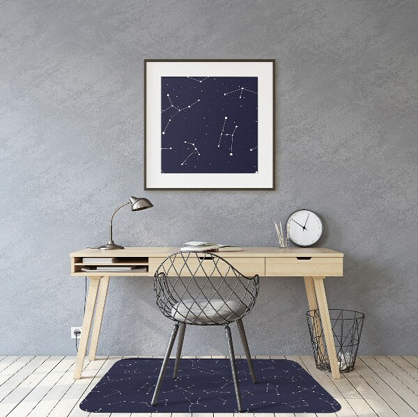 Computer chair mat Constellation