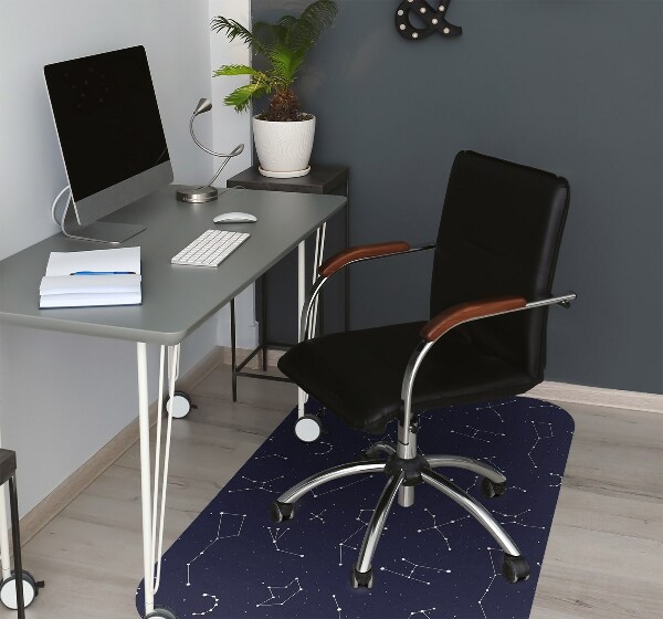 Computer chair mat Constellation