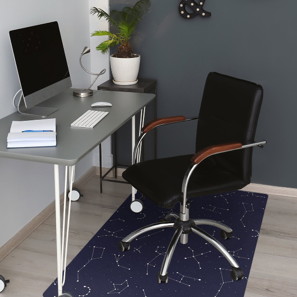 Computer chair mat Constellation