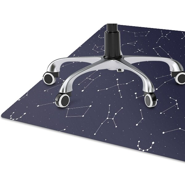 Computer chair mat Constellation