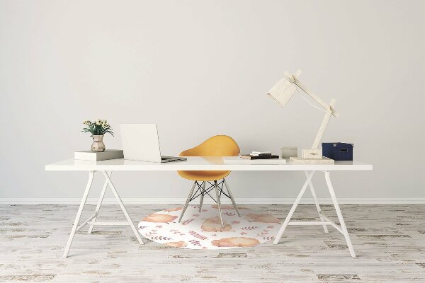 Office chair mat sheep