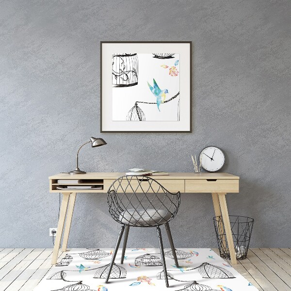Office chair mat Cages for birds