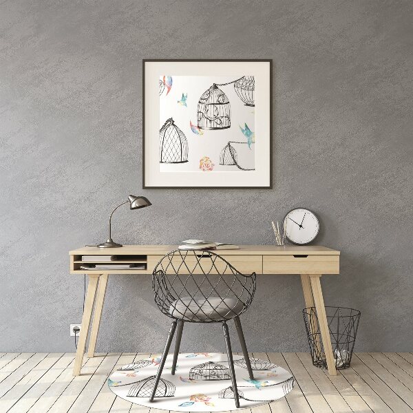 Office chair mat Cages for birds