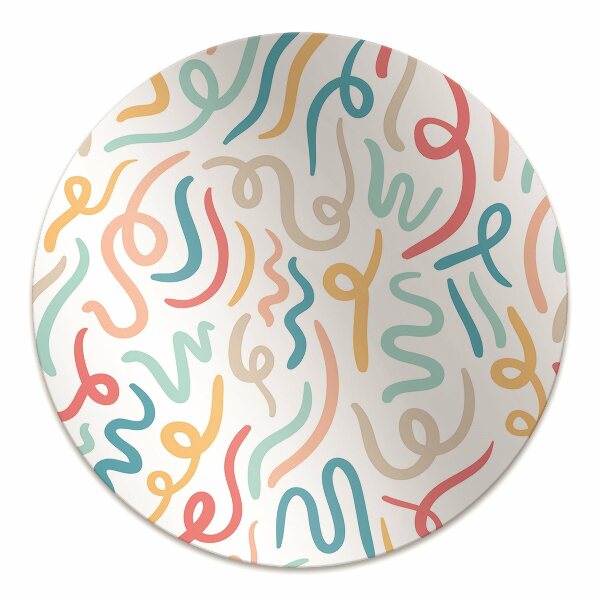 Office chair floor protector Calligraphy