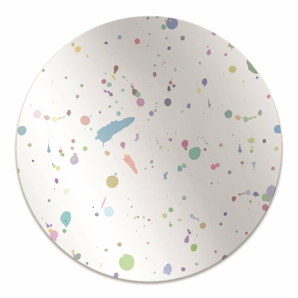 Desk chair mat Paint stain