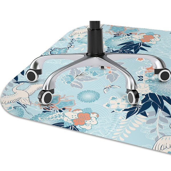 Office chair mat Heron