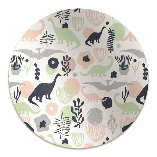 Office chair floor protector Dinosaurs