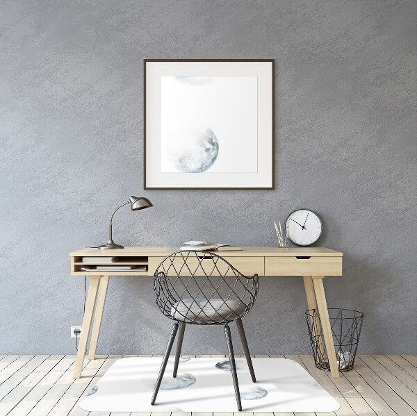 Office chair floor protector image Moons