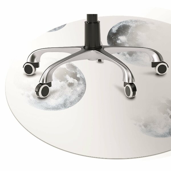 Office chair floor protector image Moons