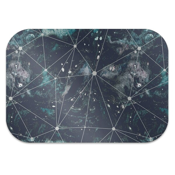 Desk chair mat Night sky