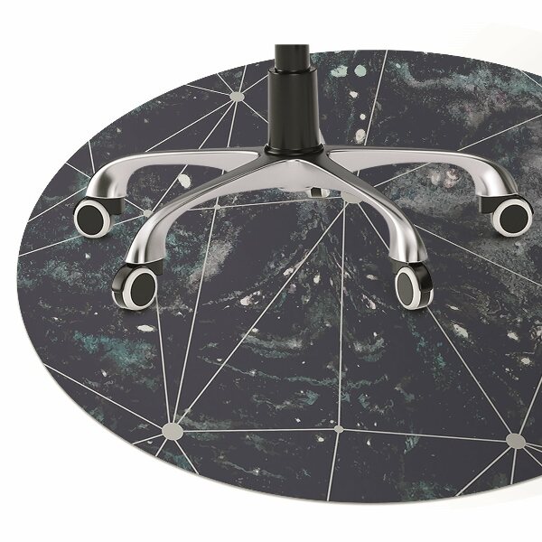 Desk chair mat Night sky
