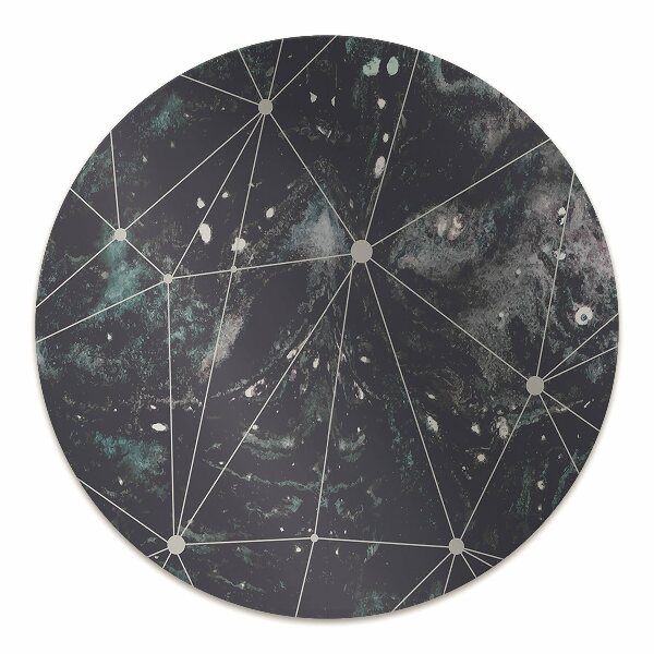 Desk chair mat Night sky