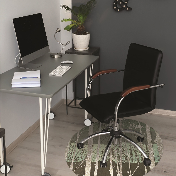 Office chair mat trees