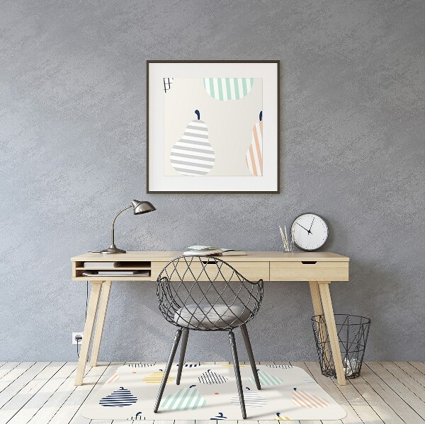 Office chair mat Pears