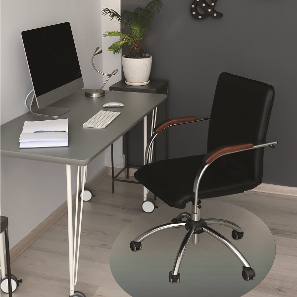 Office chair floor protector gradient Ombre