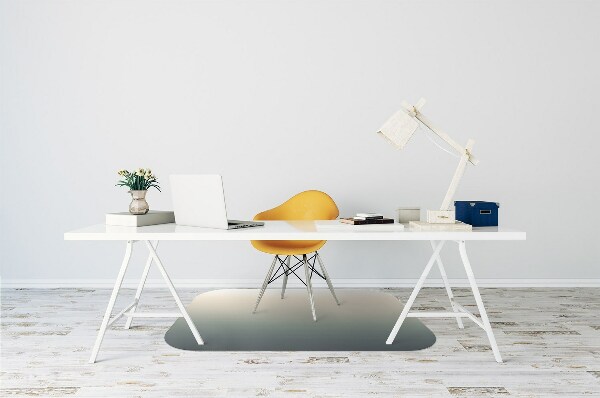 Office chair floor protector gradient Ombre