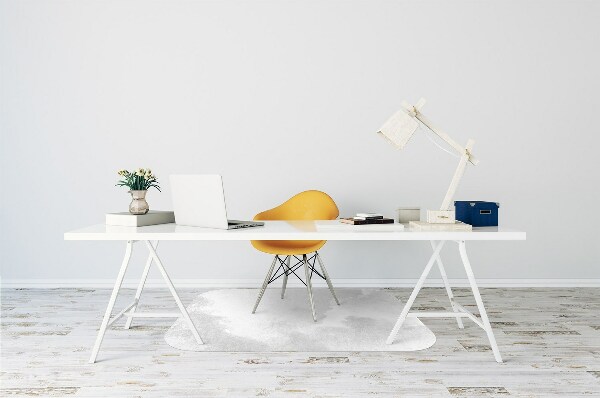 Office chair mat Cloudy sky