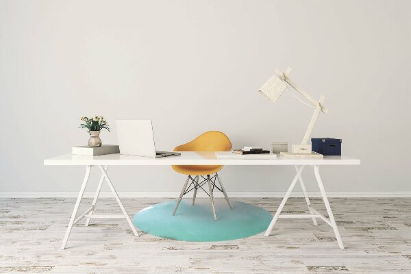 Chair mat floor panels protector Stains on canvas