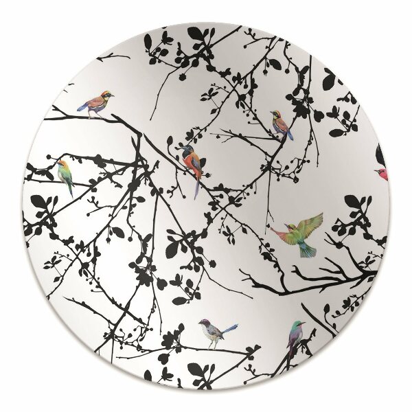 Office chair mat Birds and Branches