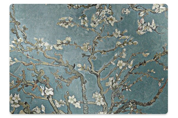 Desk chair mat Cherry Blossom