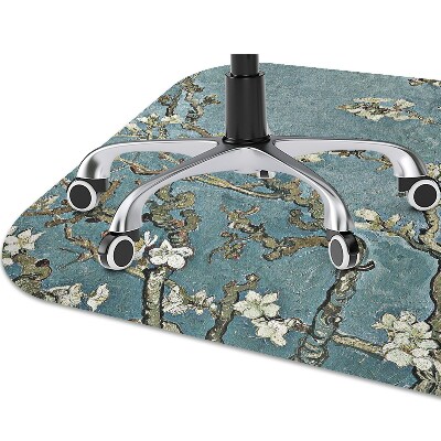 Desk chair mat Cherry Blossom