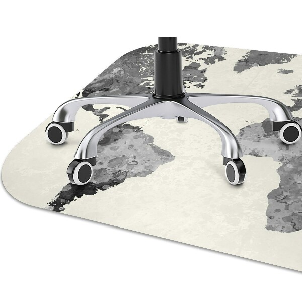 Chair mat Old world map