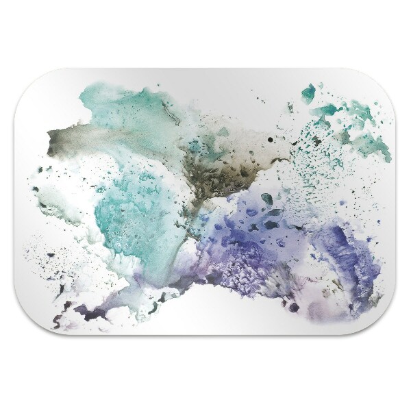 Office chair mat color ink