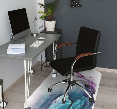 Desk chair mat paint Stains