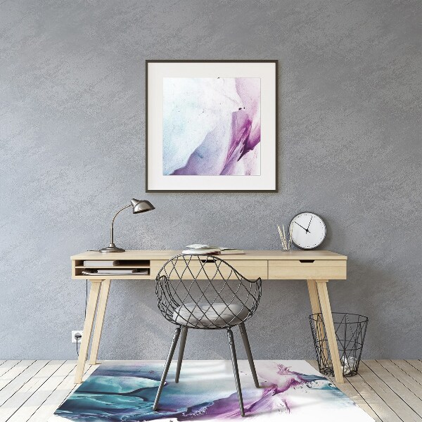 Desk chair mat paint Stains