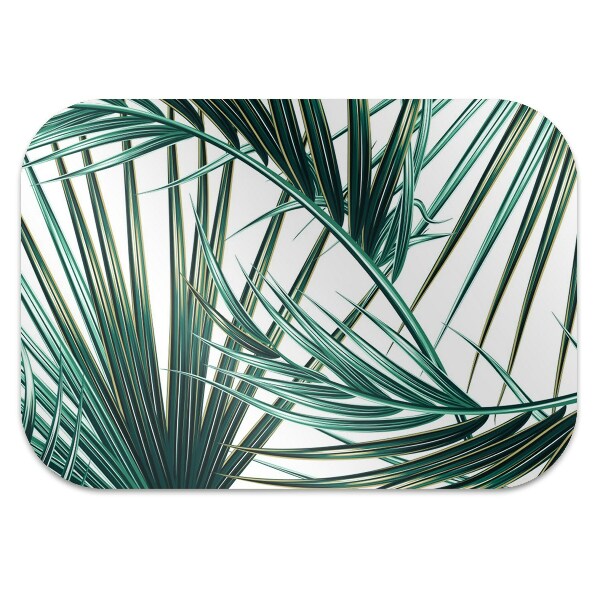 Computer chair mat palm leaf