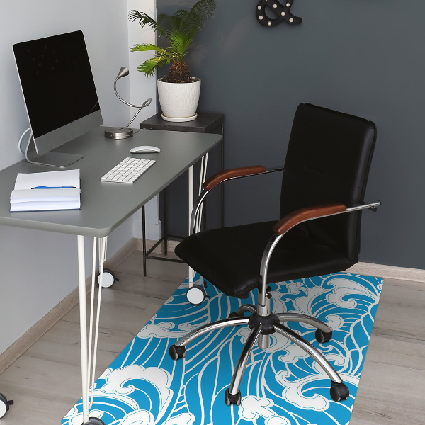 Computer chair mat Hawaii island